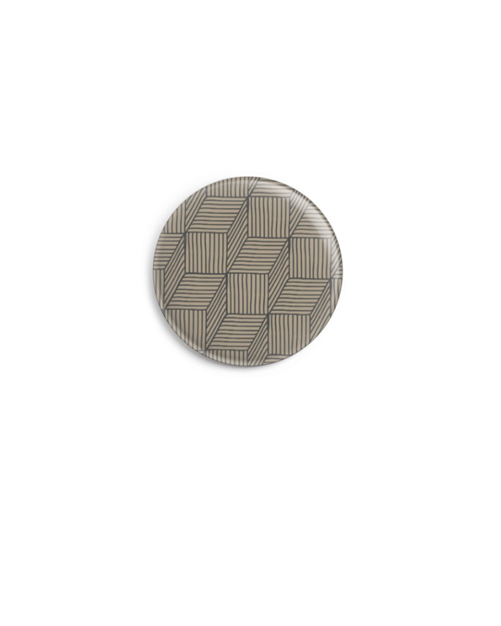 Magnet Streifenspiel anthrazit