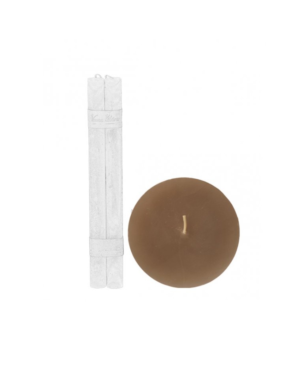 VANCE KITIRA - Kerzen, Taupe VANCE KITIRA - Kerzen, Taupe