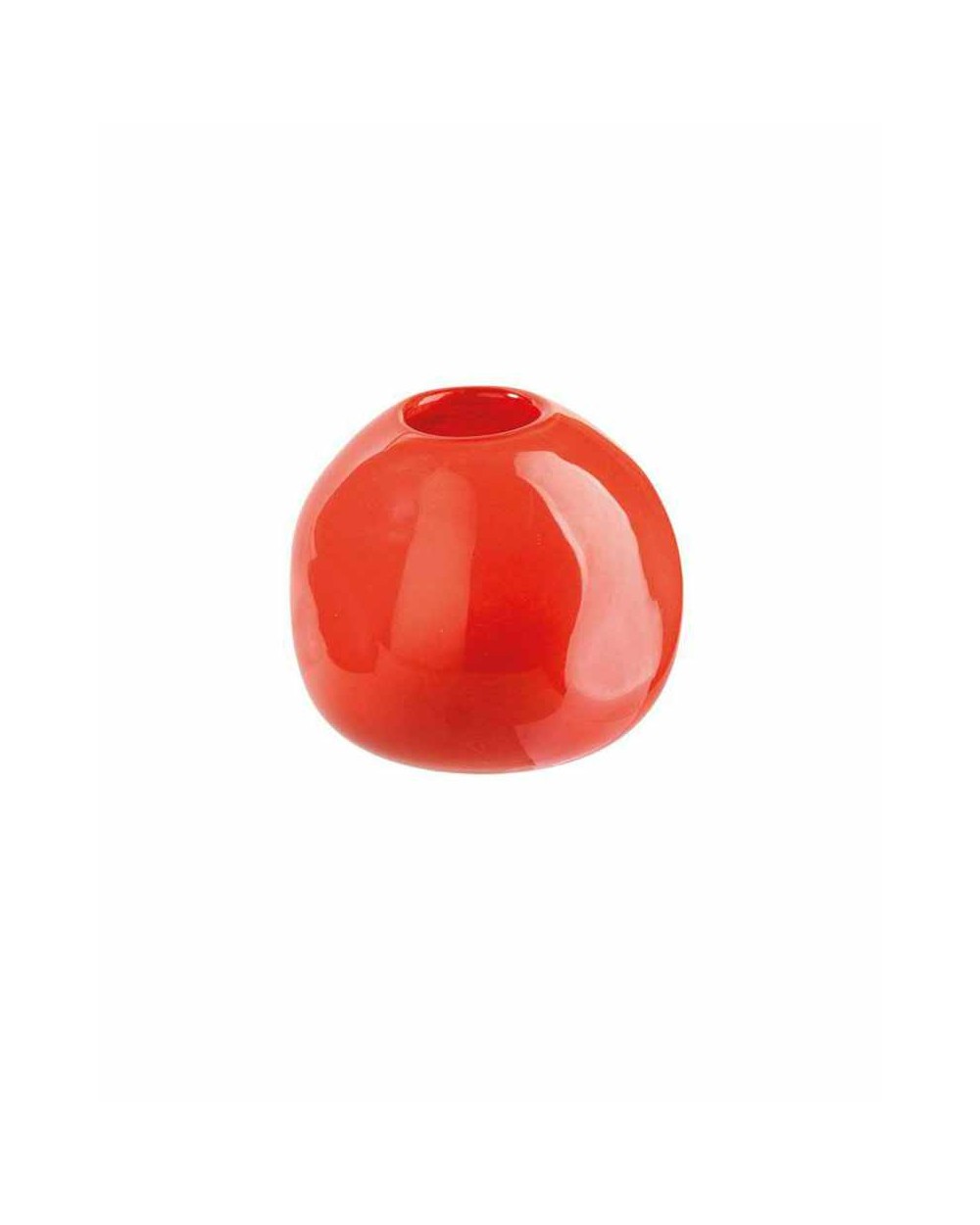 Glas Vase, orange Glas Vase, orange
