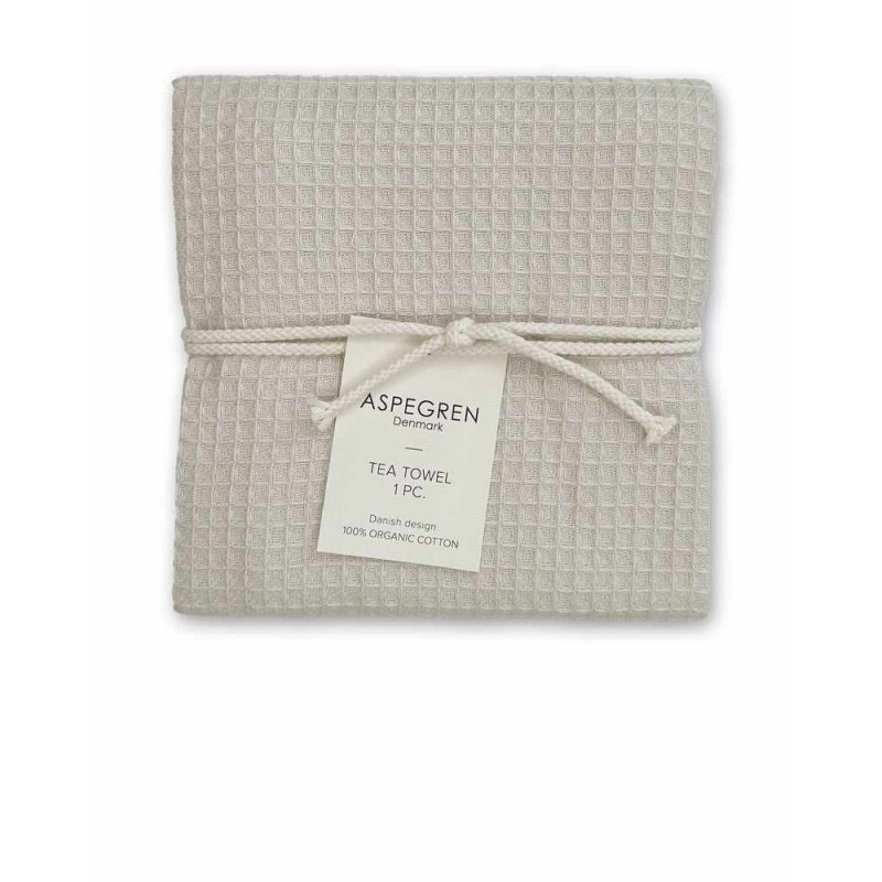 Geschirrtücher Organisch Design Aspegren light beige