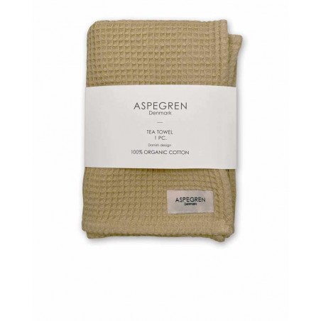 Aspegren - Geschirrtuch Organisch Design Aspegren Khaki