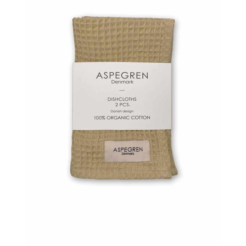 Aspegren - Spüllappen Organisch Design Aspegren Khaki