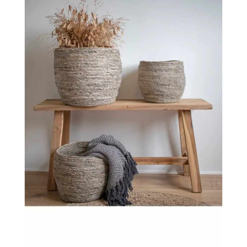 Teakbank Barcelona - Bank aus Teakholz 90x25xh45 cm
