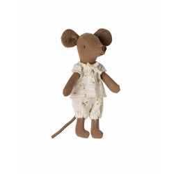 Große Schwester Maus in Streichholzschachtel