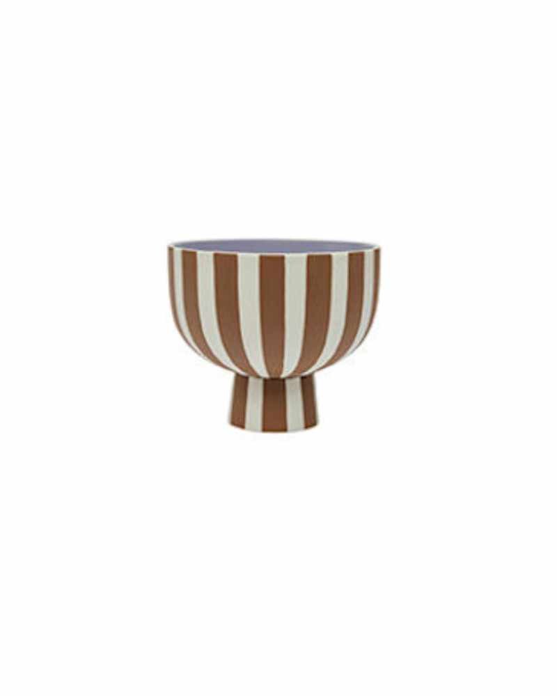 Toppu Bowl braun mit lila