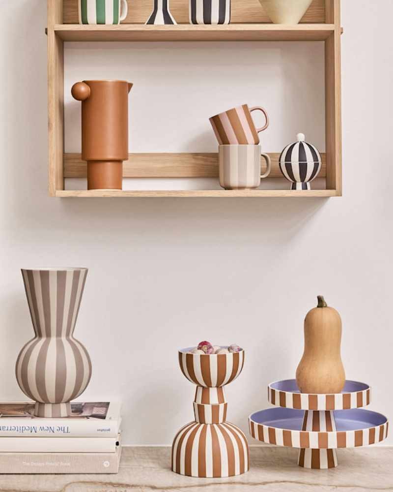 Toppu Bowl braun mit lila