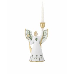 Evangeline Kerzenhalter, Weiß, Polyresin